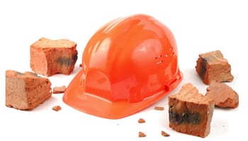 orange hard hat